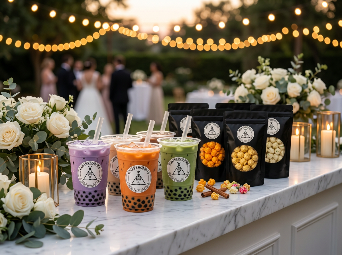Weddings catering setup
