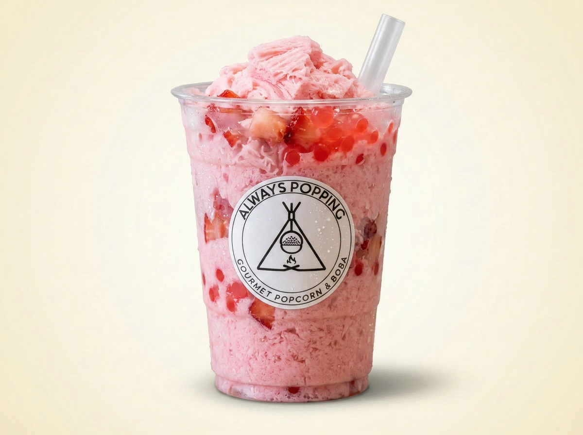 Strawberry Snow Bubble